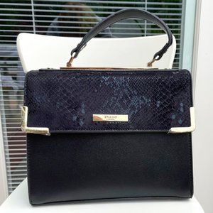 Dune London NWOT black satchel.